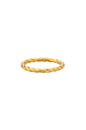 MZUU(엠주) SEASONS Rope Ring_GOLD | S.I.VILLAGE (에스아이빌리지)