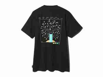 SNOW PEAK(스노우 피크) Lantern Biotope T-Shirt Black TS-24SU002BK | S.I.VILLAGE (에스아이빌리지)