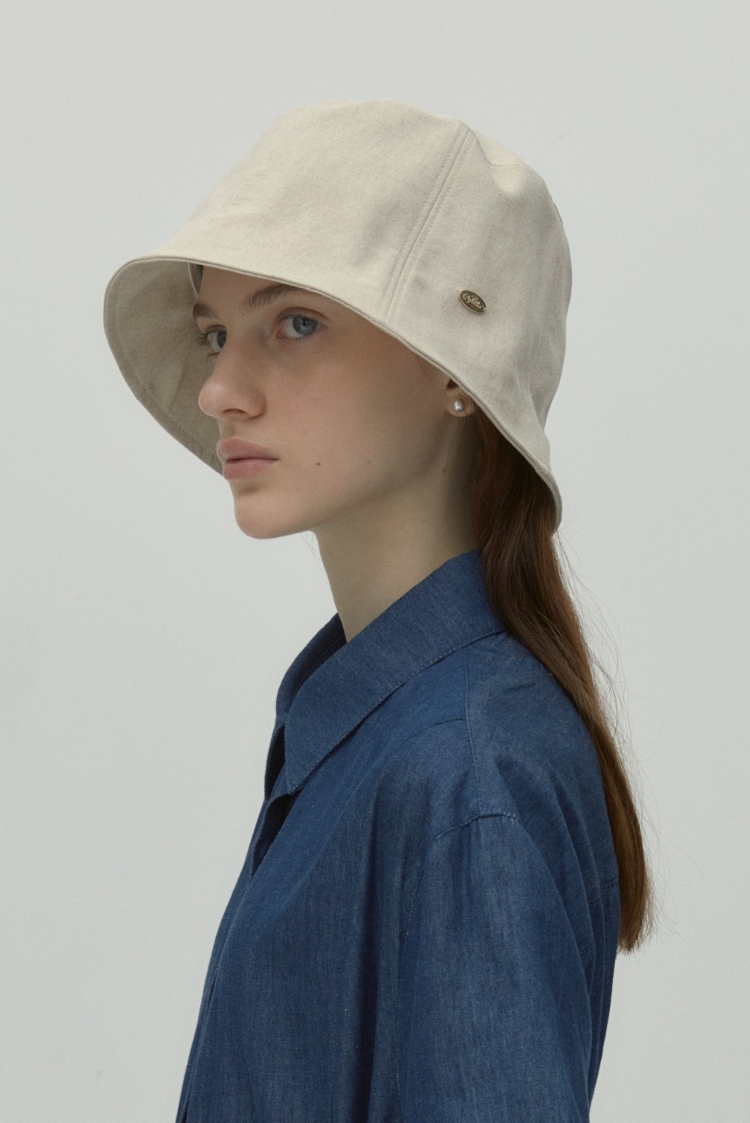 帽子・その他 depound Tulip Linen Bucket Hat Natural DP2434HT006MNTXX ADULT SIZES *** Summer Tulip Hat | Linen Hat | Bucket Hat