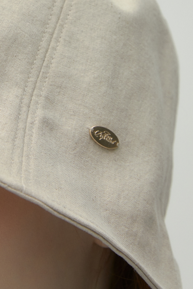 帽子・その他 depound Tulip Linen Bucket Hat Natural DP2434HT006MNTXX ADULT SIZES *** Summer Tulip Hat | Linen Hat | Bucket Hat