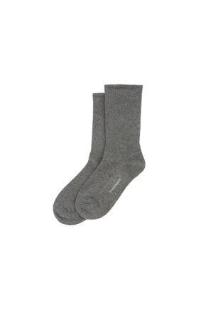 MAISONMARAIS(메종마레) MM All Day Socks, Charcoal | S.I.VILLAGE (에스아이빌리지)