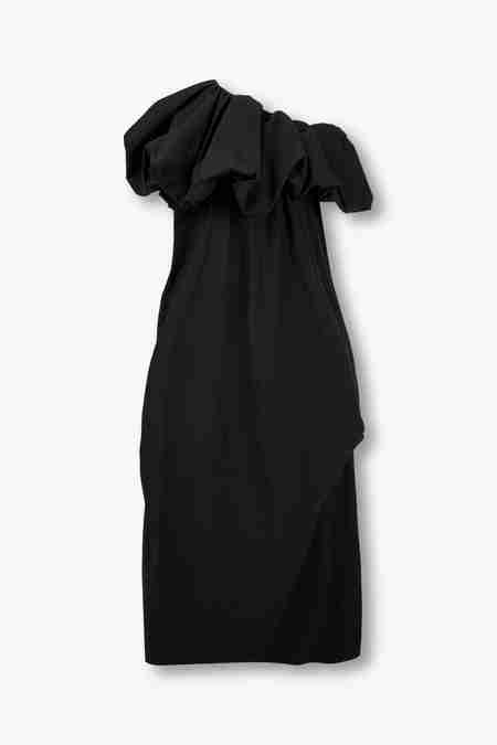ENFÖLD(엔폴드) 원 오프숄더 코쿤 드레스 | S.I.VILLAGE (에스아이빌리지)