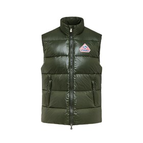 PYRENEX(피레넥스) JOHN Unisex Sleeveless Down Jacket - Deep Khaki | S.I.VILLAGE (에스아이빌리지)