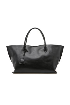 MAISONMARAIS(메종마레) Cabas Leather Bag, Black | S.I.VILLAGE (에스아이빌리지)