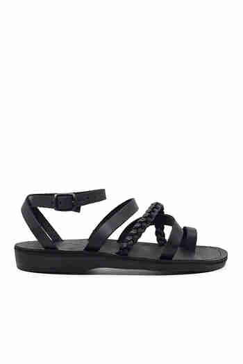 JERUSALEM SANDALS(예루살렘 샌들) 공식정품[예루살렘 샌들] NO.1052 ELAH_BLACK (여성) | S.I.VILLAGE (에스아이빌리지)