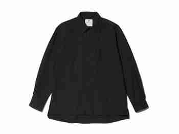 SNOW PEAK(스노우 피크) TAKIBI Light Ripstop Long Sleeve Shirt Black SH-24SU102BK | S.I.VILLAGE (에스아이빌리지)