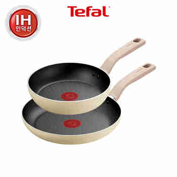 TEFAL(테팔) 테팔 인덕션 데이지 프라이팬 2종 (팬20+팬24) | S.I.VILLAGE (에스아이빌리지)