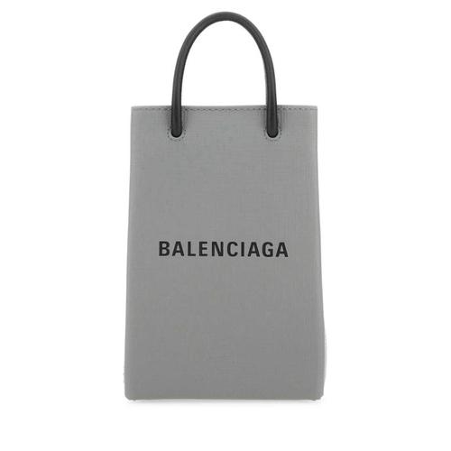 BALENCIAGA(발렌시아가) 발렌시아가 여성 그레이 레더 폰... VILLAGE (에스아이빌리지) [BALENCIAGA]발렌시아가 여성 그레이... 