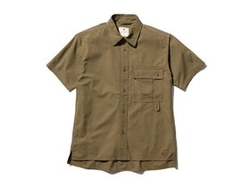 SNOW PEAK(스노우 피크) TAKIBI Light Ripstop Short Sleeve Shirt Khaki SH-24SU101KH | S.I.VILLAGE (에스아이빌리지)