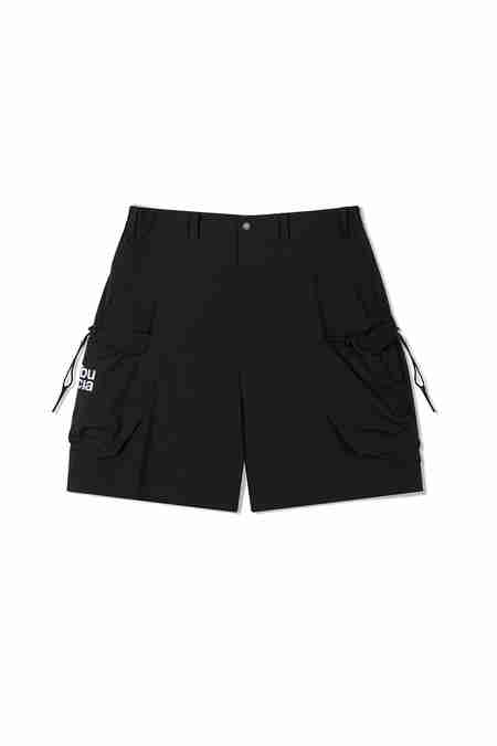 ABU GARCIA(아부 가르시아) Balloon Fit 5.5부 팬츠 BLACK | S.I.VILLAGE (에스아이빌리지)