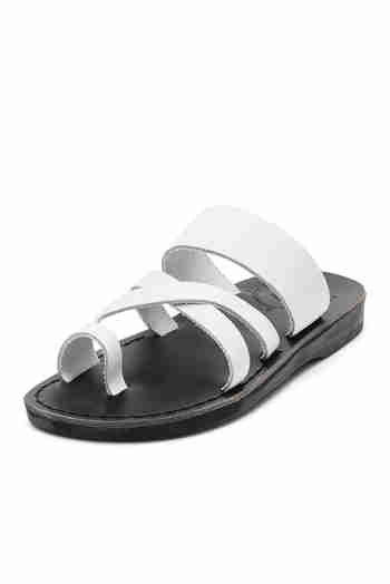 JERUSALEM SANDALS(예루살렘 샌들) 공식정품[예루살렘 샌들] NO.8 THE GOOD SHEPHERD_WHITE/BLACK (남여공용) | S.I.VILLAGE (에스아이빌리지)