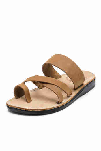 JERUSALEM SANDALS(예루살렘 샌들) 공식정품[예루살렘 샌들] NO.8 THE GOOD SHEPHERD_YELLOW_NUBUCK (남여공용) | S.I.VILLAGE (에스아이빌리지)