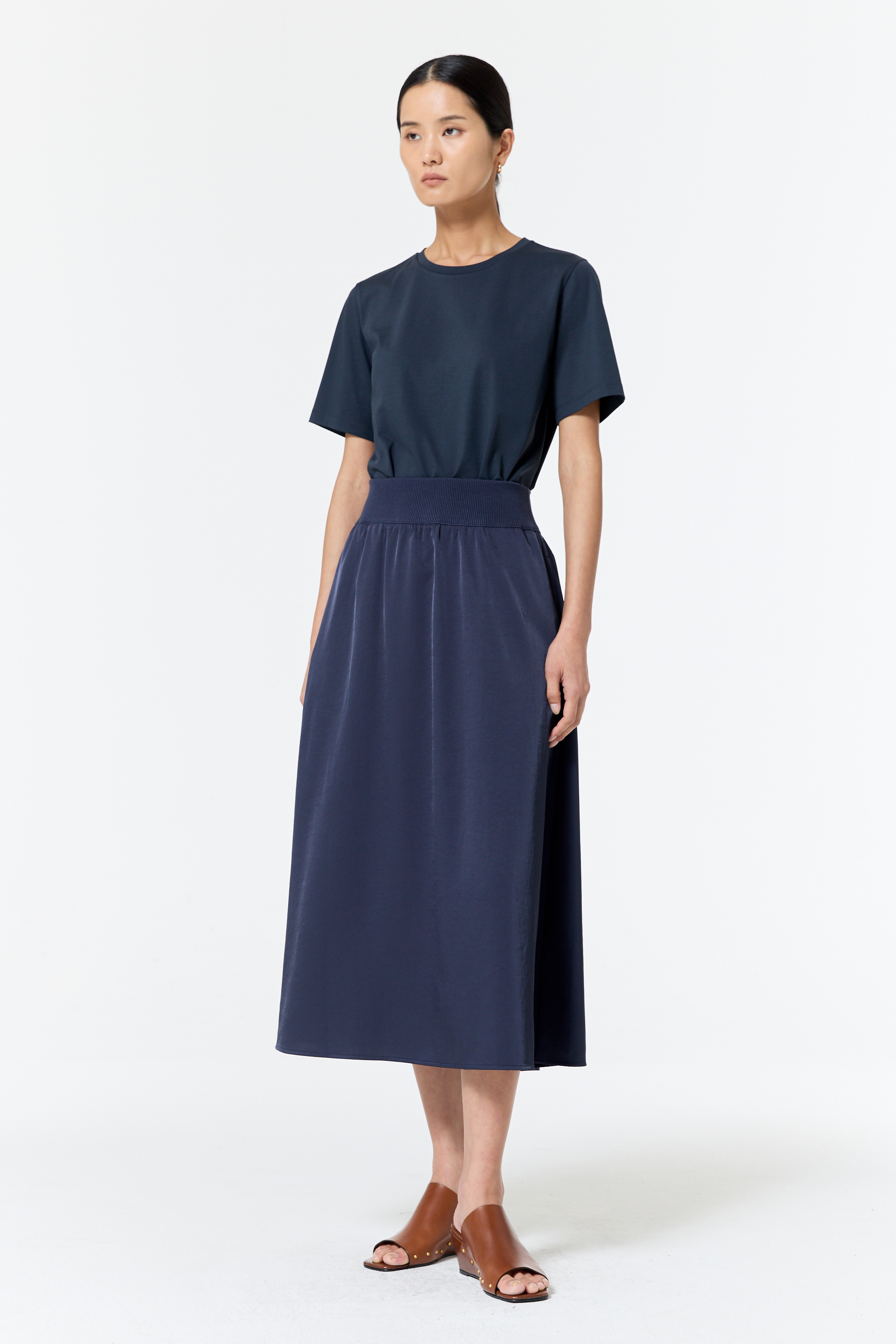 PINKO(핑코) 24SS 핑코 미디 스커트 103466Y7ZX Z99