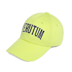 VERUTUM(베루툼) HW-BC122 : Big Arch Logo Ball CapㅣYellow Green | S.I.VILLAGE (에스아이빌리지)