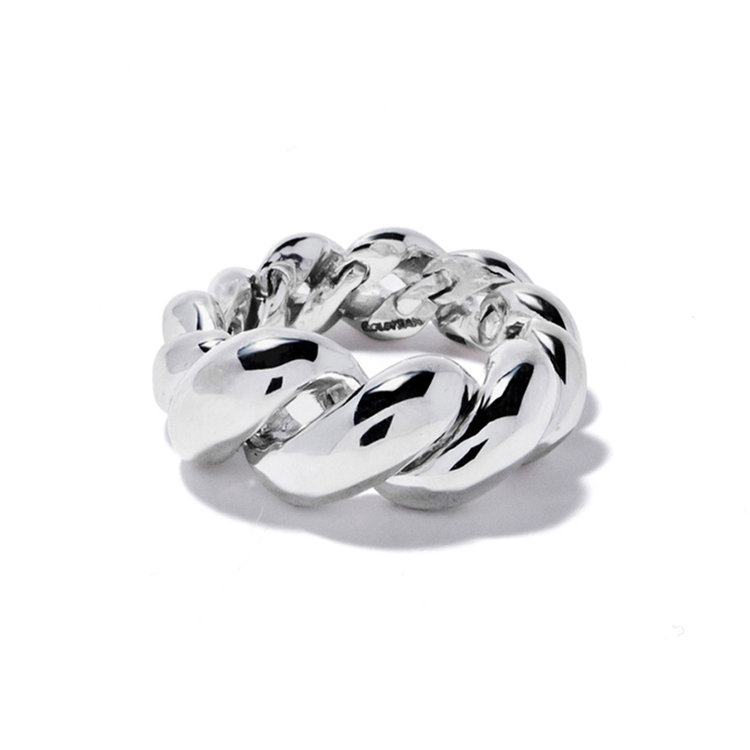 ROPE TWIST BOLD RING