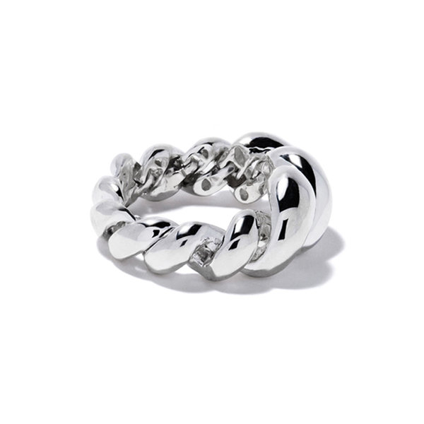 ROPE TWIST BOLD RING