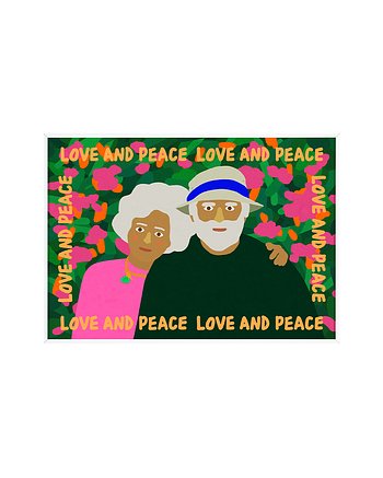 PRINT BAKERY(프린트베이커리) 그레타프리든, LOVE AND PEACE | S.I.VILLAGE (에스아이빌리지)