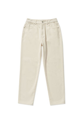 WRANGLER(랭글러) (W) STRAIGHT CROPPED FIT Denim Pants Ivory | S.I.VILLAGE (에스아이빌리지)