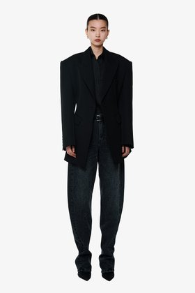 YCH(와이씨에이치) SINGLE-BRESTED TAILORED JACKET BLACK (F24JK1091BK) | S.I.VILLAGE (에스아이빌리지)