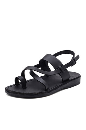 JERUSALEM SANDALS(예루살렘 샌들) 공식정품[예루살렘 샌들] NO.519 BETHANY_BLACK (남여공용) | S.I.VILLAGE (에스아이빌리지)