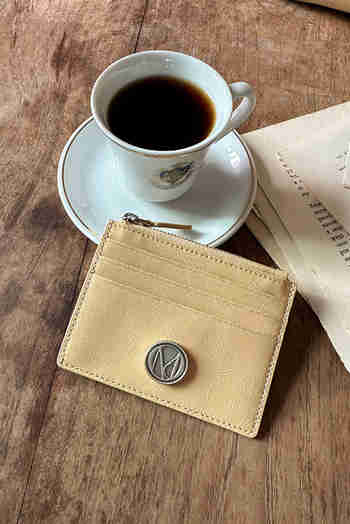 COTE DE MOI(꼬떼드무아) Seine slim card wallet - Butter | S.I.VILLAGE (에스아이빌리지)