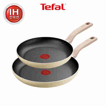 TEFAL(테팔) 테팔 인덕션 데이지 프라이팬 2종(팬24+팬28) | S.I.VILLAGE (에스아이빌리지)