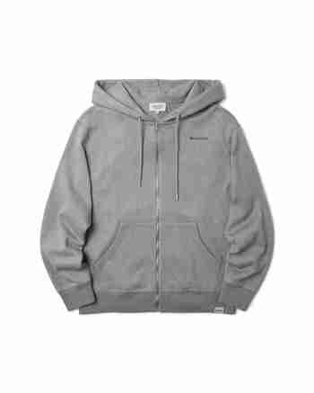 BROMPTON LONDON(브롬톤 런던) BASIC FULL ZIP HOODY - M/GREY (P233UFT237) | S.I.VILLAGE (에스아이빌리지)