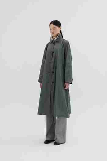 REPLAIN(리플레인) LIGHT WEIGHT TRENCH COAT_KHAKI GREY | S.I.VILLAGE (에스아이빌리지)