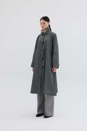 REPLAIN(리플레인) LIGHT WEIGHT TRENCH COAT_KHAKI GREY | S.I.VILLAGE (에스아이빌리지)