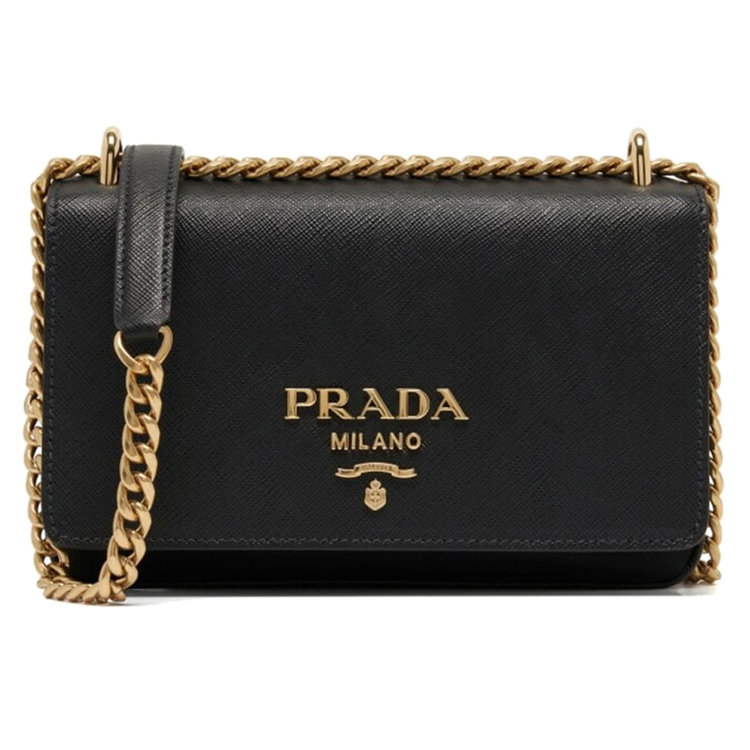 [PRADA] 24SS 금장로고 사피아노 체인숄더백 1BD009 ZMY F0632