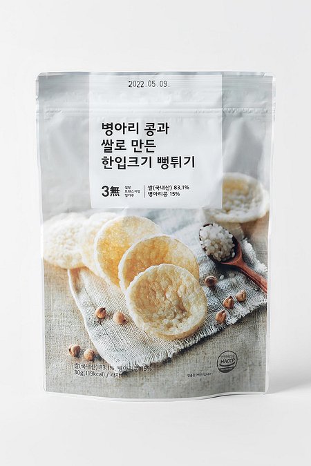 JAJU(자주) 병아리 콩과 쌀로 만든 한 입 크기 뻥튀기 | S.I.VILLAGE (에스아이빌리지)