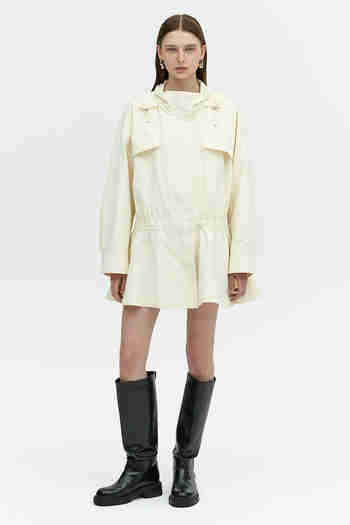 L`H.A.S(르하스) OVERSIZED BLOUSON STRING JUMPER_IVORY | S.I.VILLAGE (에스아이빌리지)