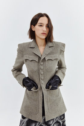 FAYEWOO(페이우) Covent Suiting Blazer [BOKASHI GRAY] | S.I.VILLAGE (에스아이빌리지)