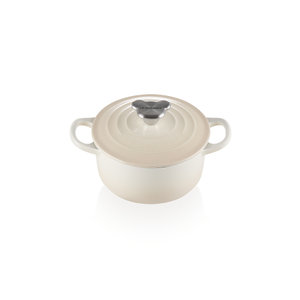 LE CREUSET(르크루제) 곰돌이 원형냄비 14cm-머랭 | S.I.VILLAGE (에스아이빌리지)